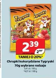 Chrupki kukurydziane Tygryski promocja w Delfin
