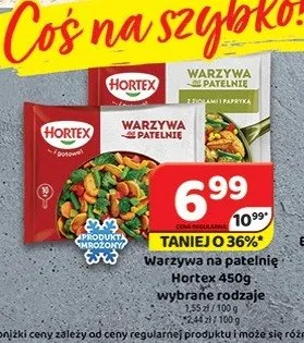Warzywa na patelnię Hortex promocja w Delfin