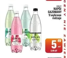 Napój gazowany Kinley promocja w Tomi Markt