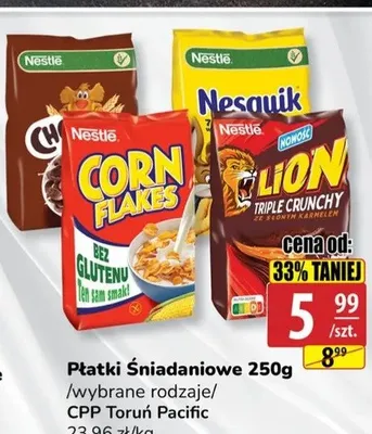 Płatki śniadaniowe Nestlé promocja w API Market