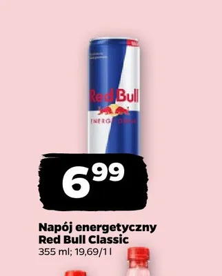 Napój energetyczny Red Bull Classic promocja w Netto