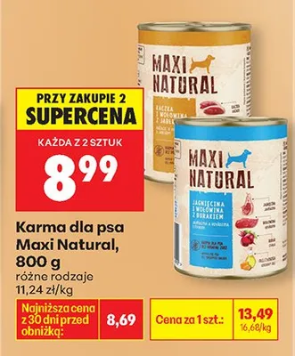 Karma dla psa promocja w Biedronka