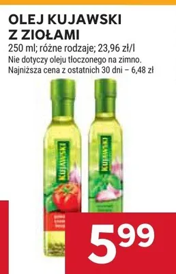 Olej kujawski z ziołami promocja w Stokrotka