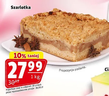 Szarlotka promocja w Prim Market