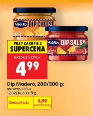 Dip Madero serowy promocja w Biedronka