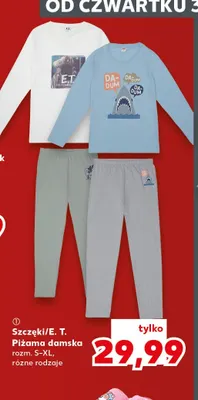 Piżama damska E.T. promocja w Kaufland