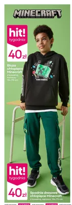 Bluza chłopięca Minecraft promocja w Pepco