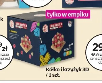Kółko i krzyżyk 3D promocja w Empik
