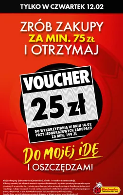 Od czwartku, strona 2 promocja w Biedronka