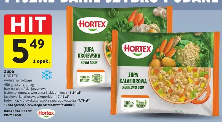 Zupa wybrane rodzaje promocja w Intermarche