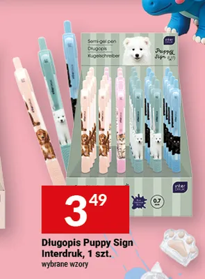 Długopis Puppy Sign Interdruk promocja w Twój Market