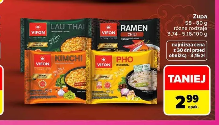 Zupa Vifon promocja w Carrefour