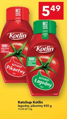 Ketchup pikantny promocja w LEWIATAN