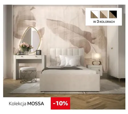 Kolekcja mebli Mossa promocja w Komfort