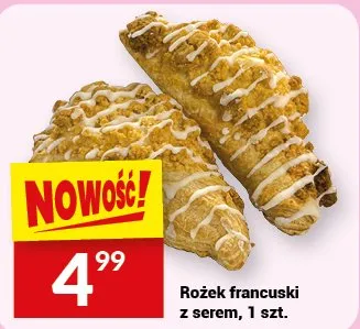 Rożek francuski z serem promocja w Twój Market