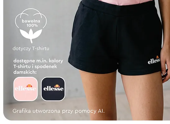 Spodenki damskie Ellesse promocja w Biedronka
