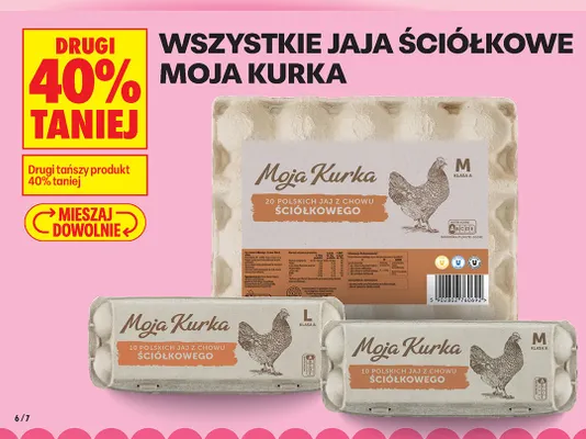 Jaja promocja w Biedronka