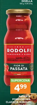 Passata pomidorowa Classica Rodolfi promocja w Stokrotka