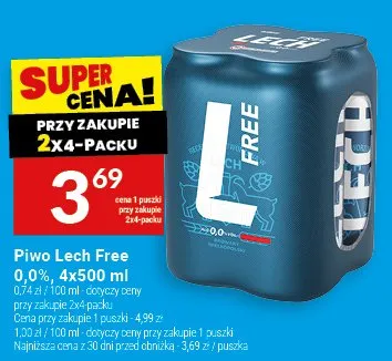Piwo Lech Free promocja w Twój Market