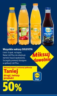 Nektar mango Solevita promocja w Lidl