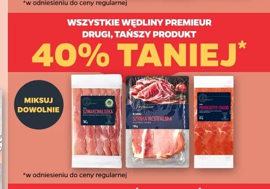 Szynka szwarcwaldzka Premieur promocja w Netto