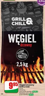 Węgiel drzewny Grill & Chill promocja w Dino