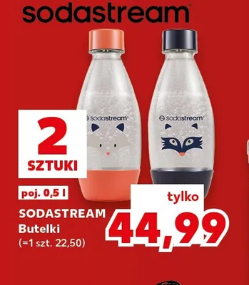 Butelki Sodastream 2-pak 0,5 l promocja w Kaufland
