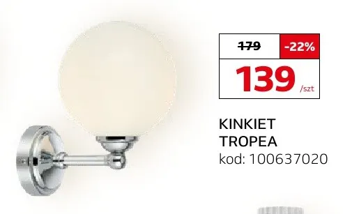 Kinkiet Tropea Markslöjd promocja w Komfort
