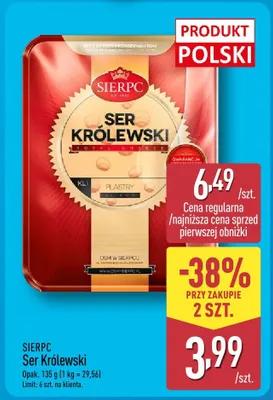Ser Królewski promocja w Aldi