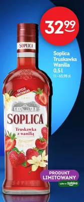 Likier Soplica Truskawka Wanilia 0,5l promocja w Żabka