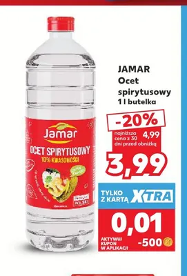 Ocet spirytusowy Jamar promocja w Kaufland