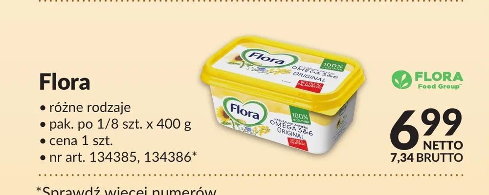 Margaryna Flora promocja w Makro