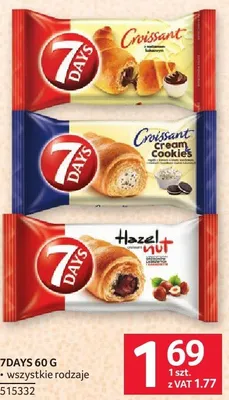 Ciastka 7Days 60 g promocja w Selgros