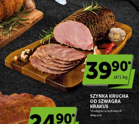 Szynka krucha Od Szwagra Krakus promocja w Euro Sklep