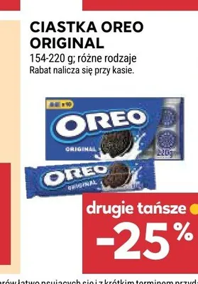 Ciastka Oreo Original promocja w Stokrotka