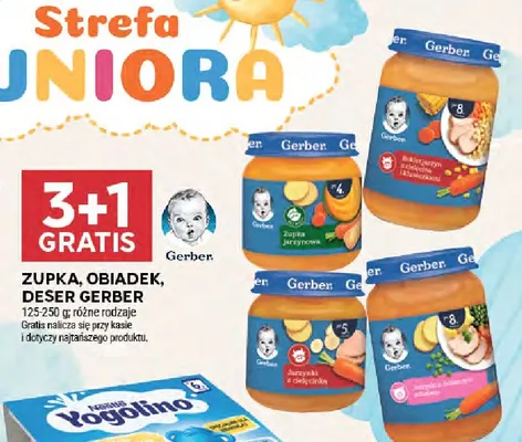 Obiadek Gerber bukiet jarzyn z cielęciną i kluseczkami promocja w Stokrotka