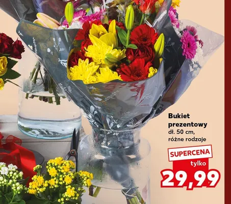 Bukiet prezentowy dł. 50 cm promocja w Kaufland
