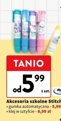 Gumka automatyczna Stitch promocja w Intermarche