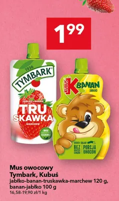 Mus owocowy banan-jabłko promocja w LEWIATAN