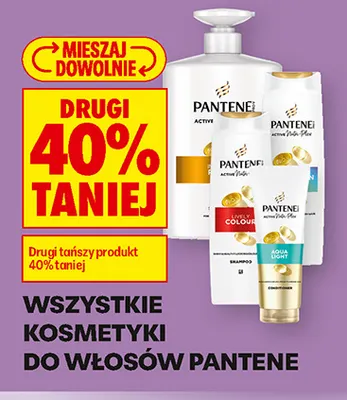 Kosmetyki do włosów Pantene promocja w Biedronka