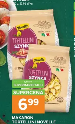 Makaron Tortellini Novelle promocja w Stokrotka