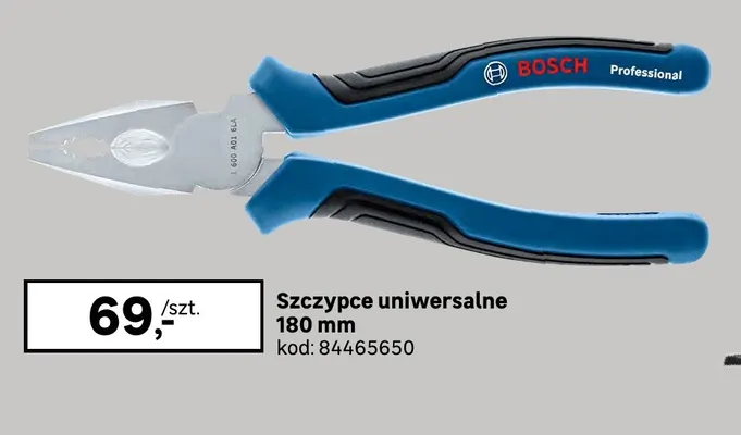 Szczypce uniwersalne Bosch Professional 180 mm promocja w Leroy Merlin