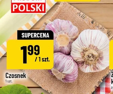 Czosnek promocja w POLOmarket