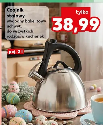 Czajnik stalowy promocja w Kaufland
