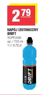 Napój izotoniczny wieloowocowy Drift promocja w SPAR