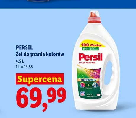 Żel do prania kolorów Persil promocja w Lidl