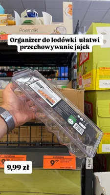 Pojemnik do przechowywania jajek Smukee Home promocja w Biedronka