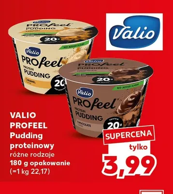 Pudding proteinowy Profeel Valio promocja w Kaufland