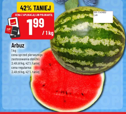 Arbuz promocja w POLOmarket