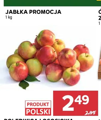 Jabłka promocja w Stokrotka